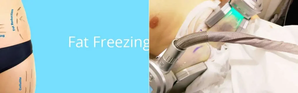 multi areas of a persons body having coolsculpting Greater London (Lewisham) treatment