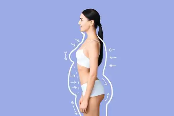 image of woman experiencing fat reduction treatment Greater London (Lewisham)