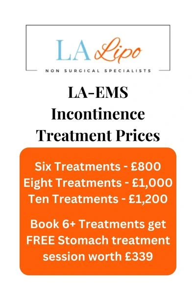LA-EMS Incontinence Treatment Prices Greater London (Lewisham)