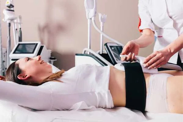 woman having body sculpting to help improve her body image and her mental health Greater London (Lewisham)