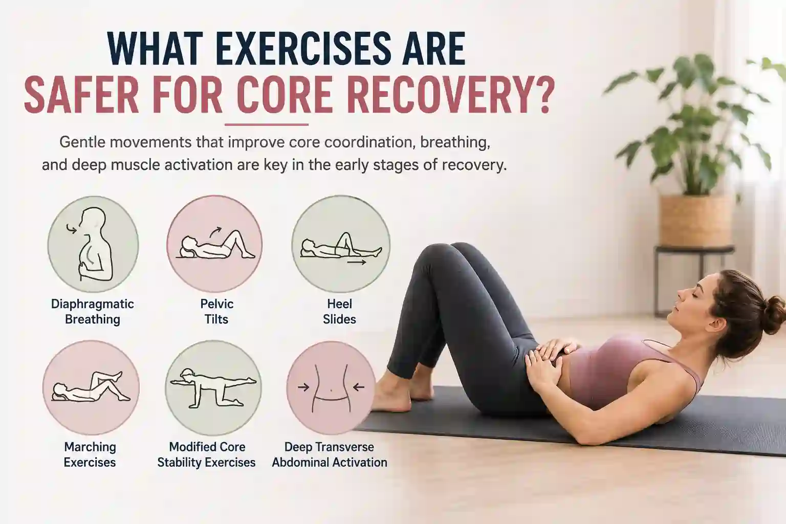What Exercises Are Safer for Core Recovery Greater London (Lewisham)